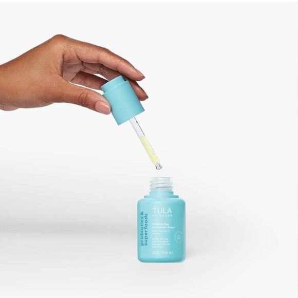 TULA Skincare Brightening Treatment Drops Triple Vitamin C Serum 1oz/30ml - Picture 4 of 10